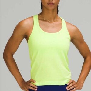 Lululemon Athletica Lime Green Tank Top